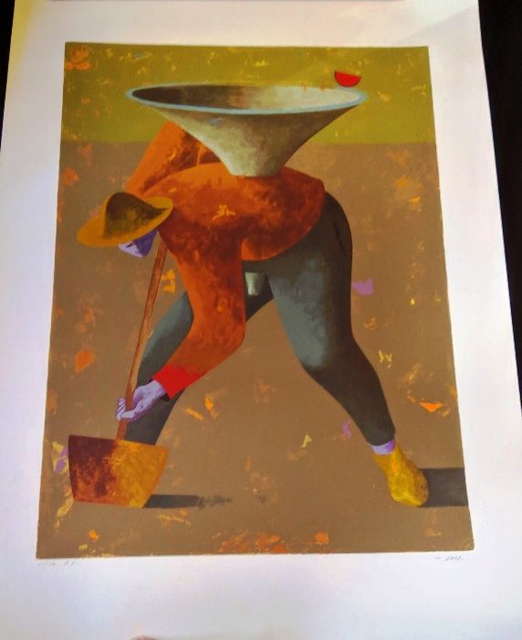 Serigrafia Alfredo Luz