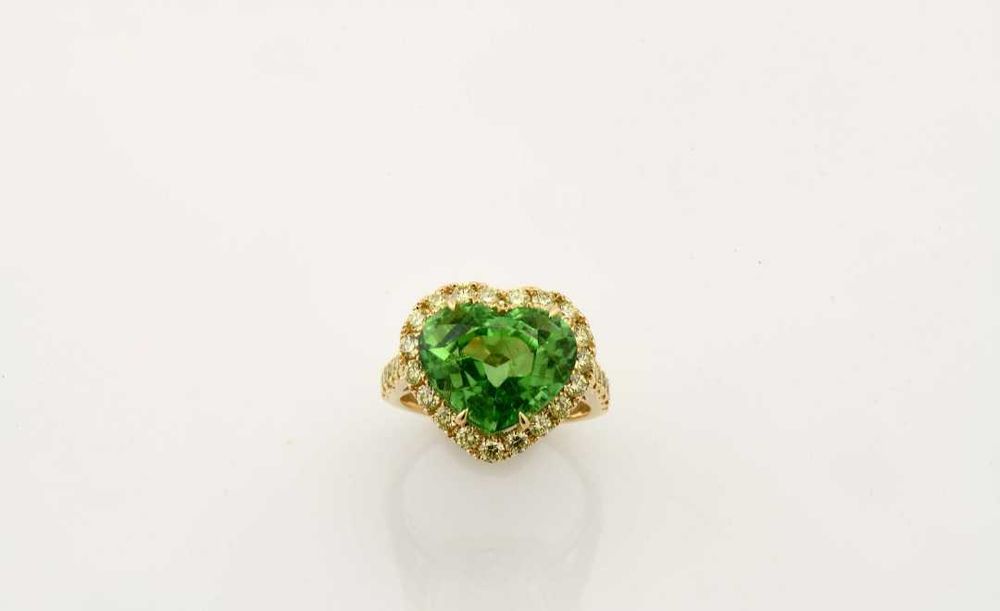 Anel Ouro e Pedra Paraiba