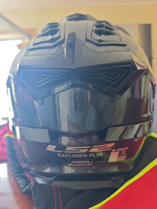 Capacete LS2 explorer plus Carbon