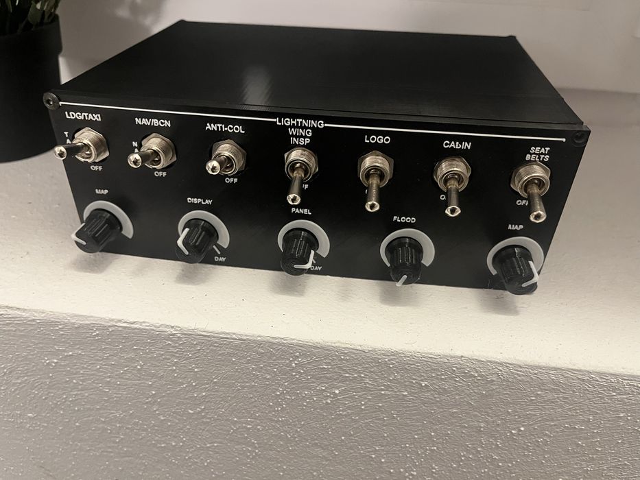 Cessna skycourier lights panel