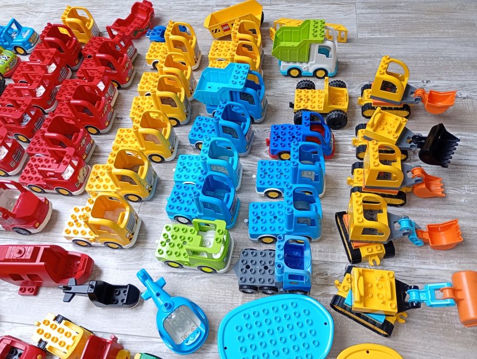 10 zł sztuka pojazdy lego duplo
