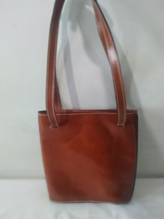 Mala Vintage em Pele