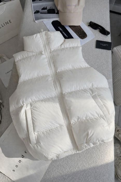 Акция!!Жилетка /эко-пух/безрукавка /женская жилетка oversize