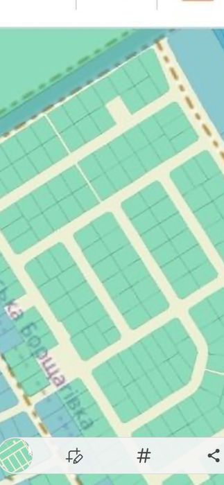 Петропавлівська Борщагівка  вул. Чубинського 8 сот  50000 у.е