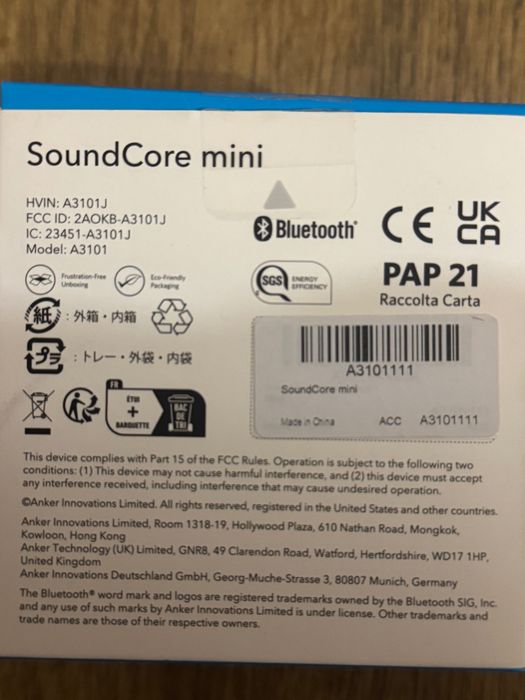 Міні колонка анкер нова