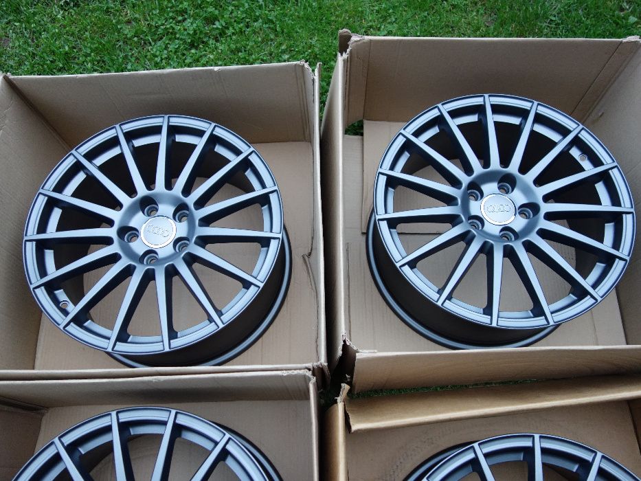Oryginalne Felgi Audi A4 S4 B8 8K0 S-line A6 Q5 Q3 Q2 18'' Grafit