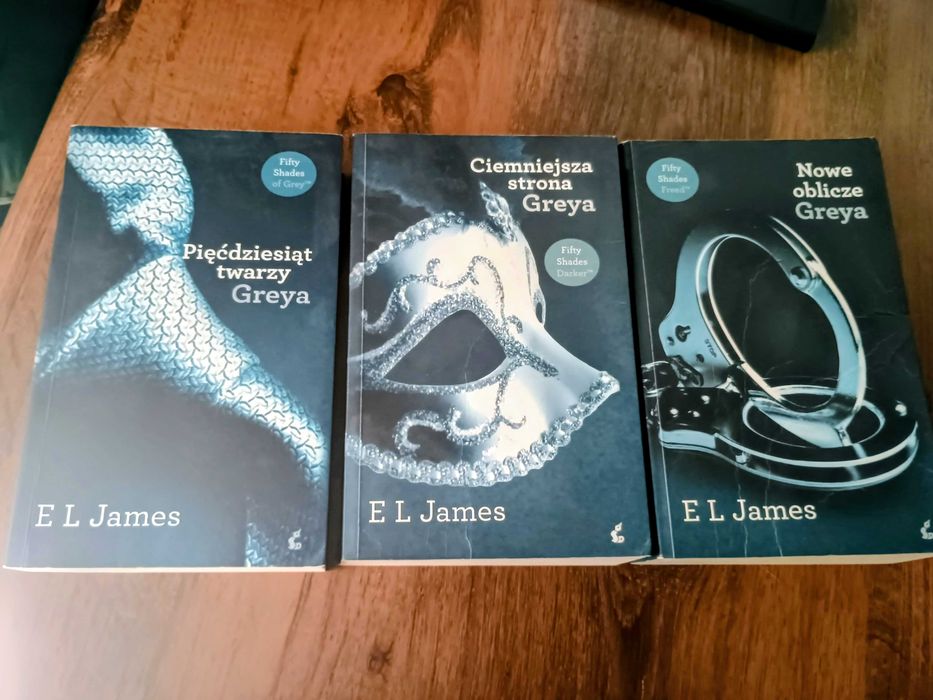 Pięćdziesiąt twarzy Greya tom 1-3