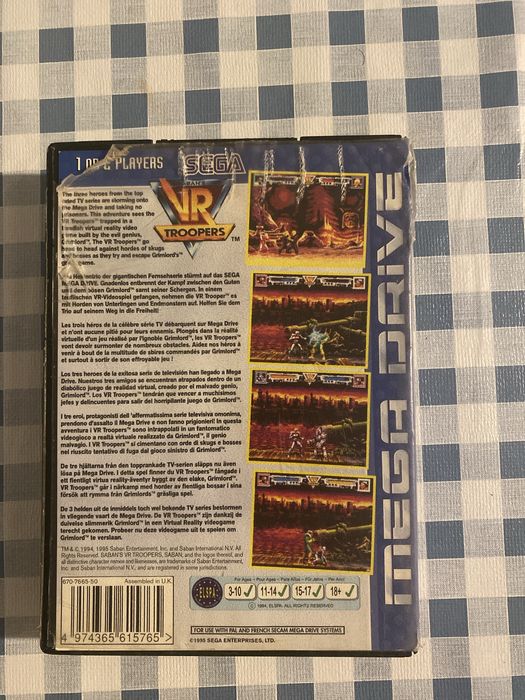 VR Troopers - Sega (Mega Drive)