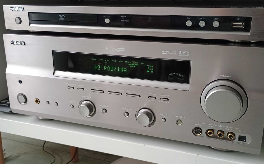 Yamaha RX-V657 amplituner znakomity stan