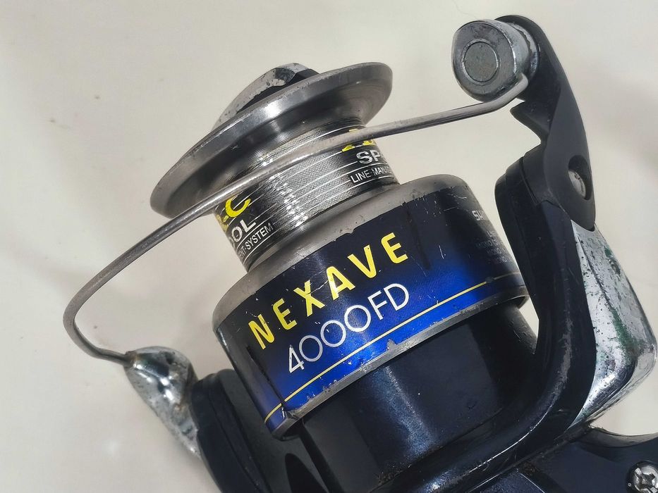Carreto pesca Shimano Nexave 4000 Fd spinning ou boia