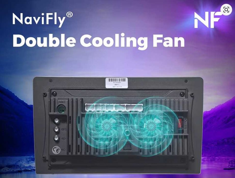 Mekede/NaviFly NF-6 2K 10" 8/128GB 360 Android 14 VW Passat B6/B7/CC