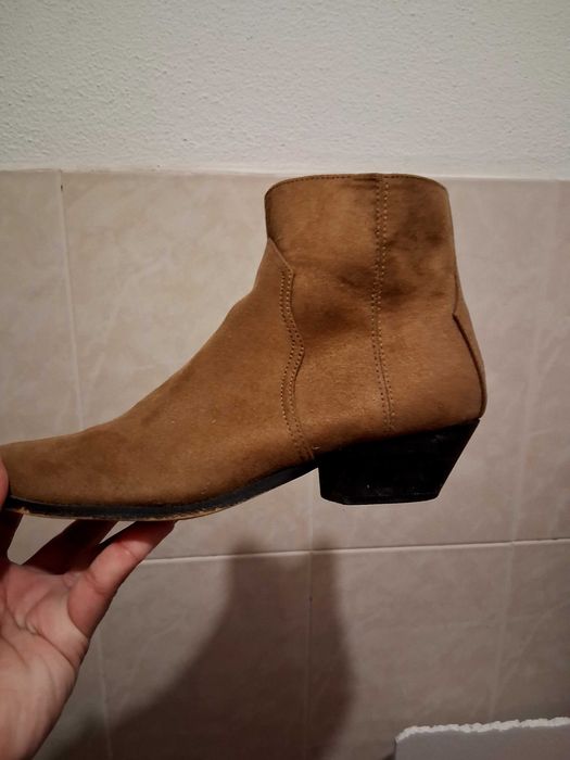 Vestido Zara,com botim Lefties