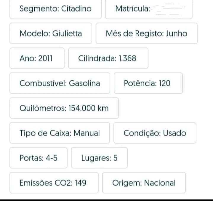 Alfa Romeo GULIETTA 2024