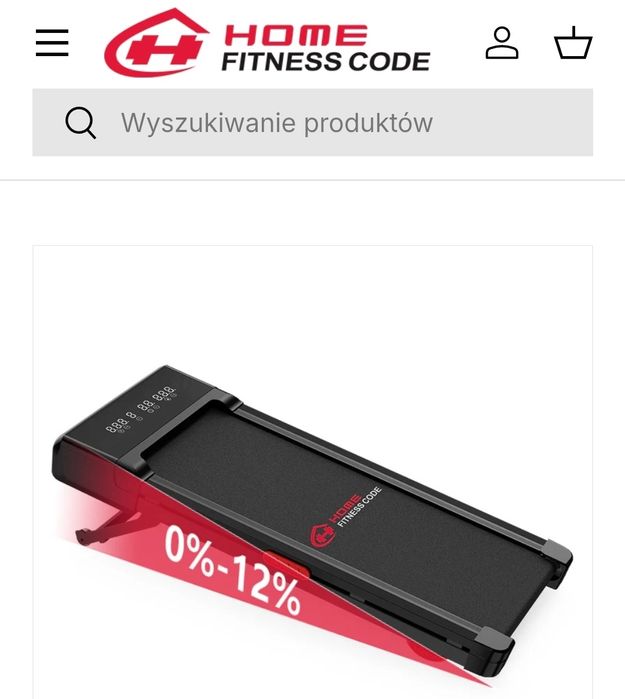 Bieżnia elektryczna domowa z automatycznym nachyleniem