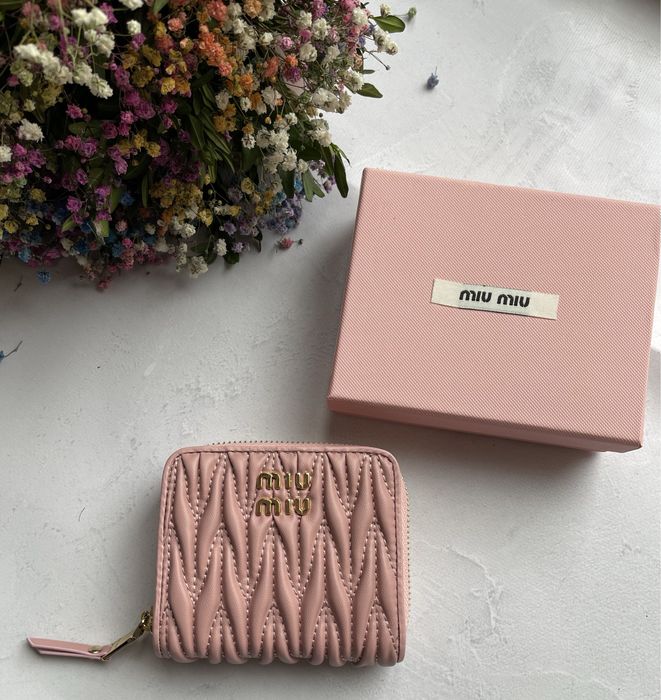 Кошелек маленький миу розовый, черный, голубой