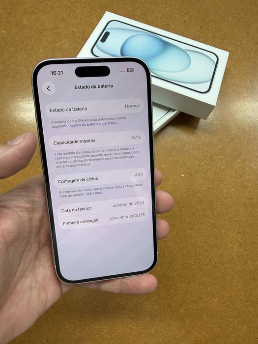 iPhone 15 Blue 128Gb