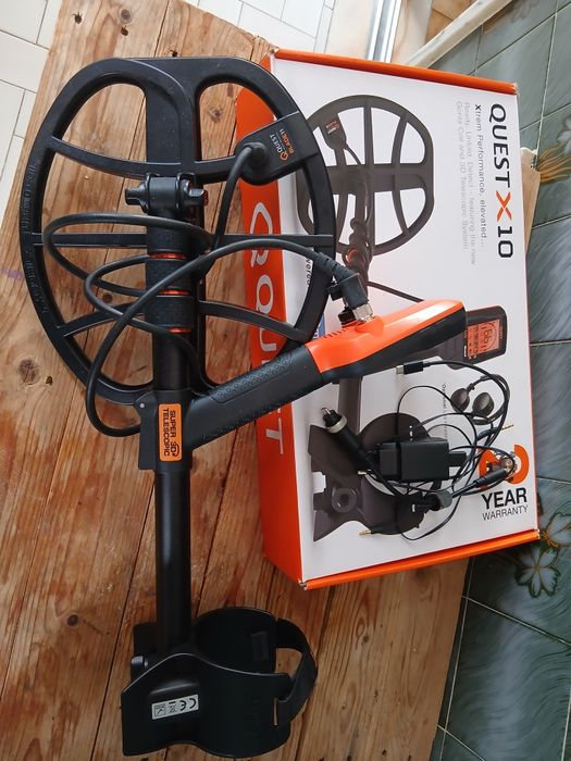 Detector de metais Quest X10 IDmaxX