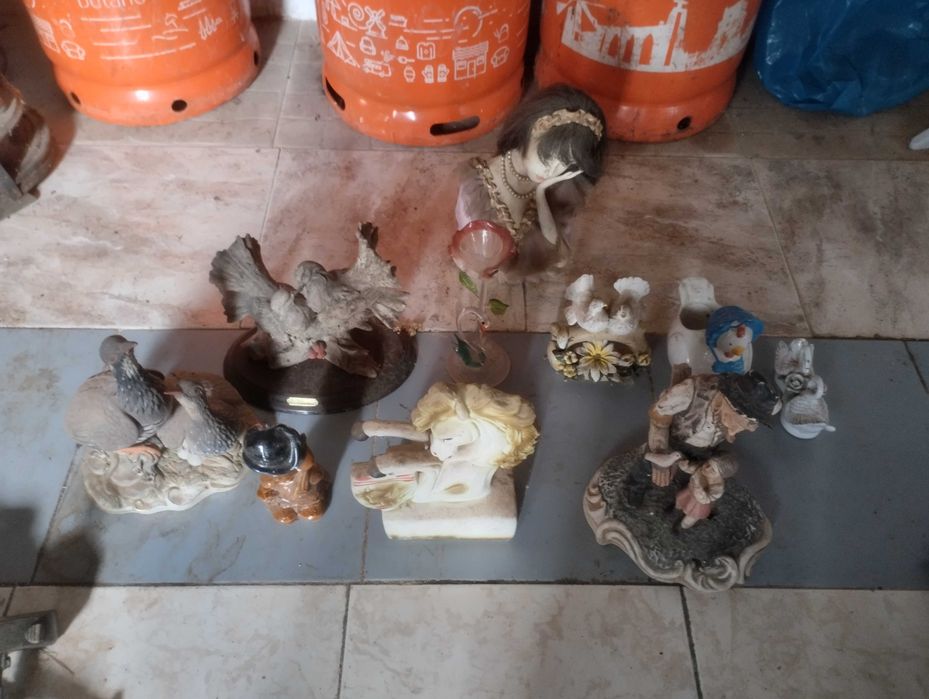 Artigos de decoração em loiça