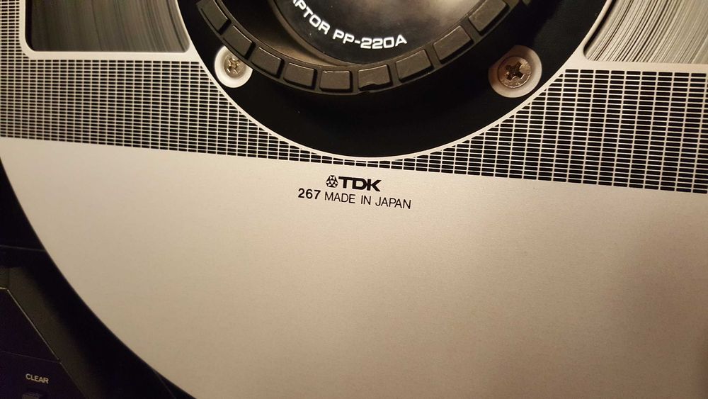 Taśma magnetofonowa maxell xl II szpula 26,5 z zapisem