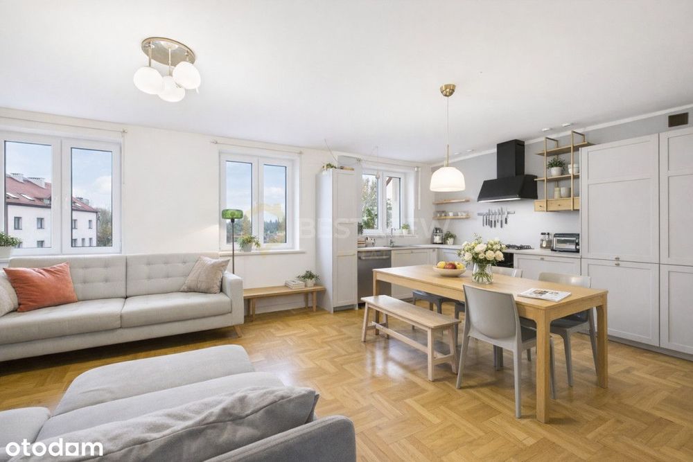 106 m² |  Komórka  16 m² | Klimatyzacja | 4 pok.