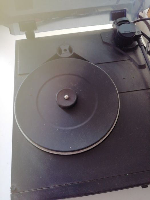 Gira discos Sony vintage