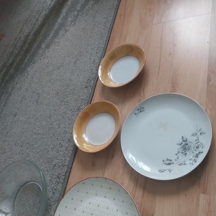 Miski i talerze różne