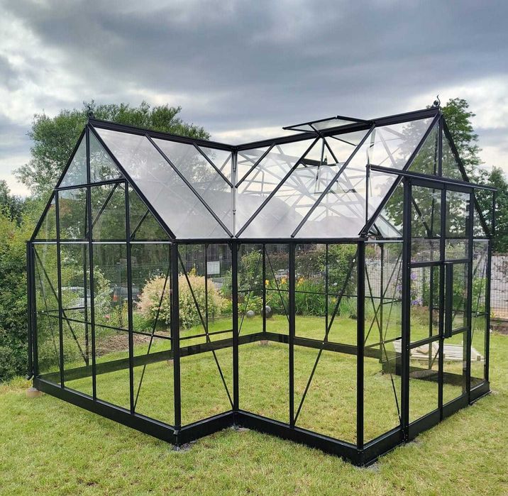 szklarnia ogrodowa garden room, montaż