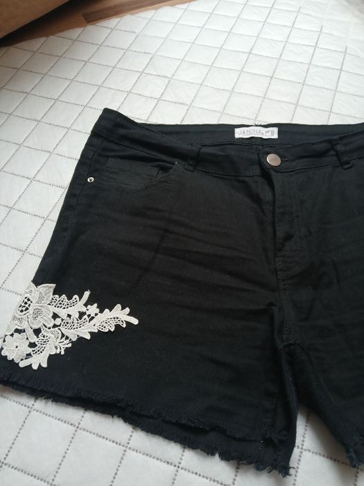 Spodenki Jeans Czarne 42-44