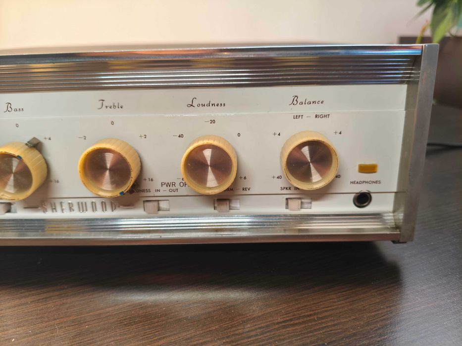 Sherwood S-5500 IV wzmacniacz lampowy vintage