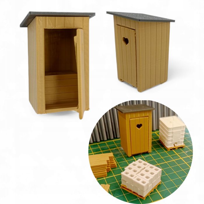 Wychodek Latryna – Skala 1:43 Diorama