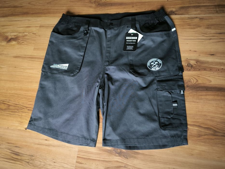 RIMECK Woody W05 krótkie spodenki robocze Monterskie Bawełna 58-60 XL