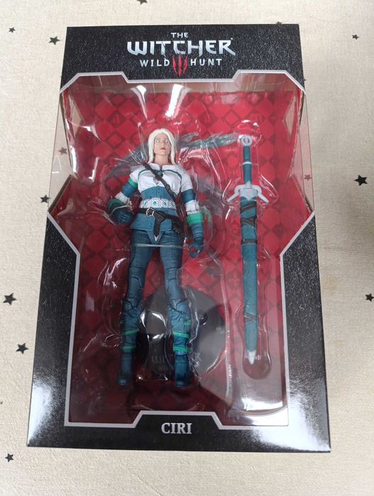Figurka akcji McFarlane The Witcher Wiedźmin Ciri 18cm Starsza Krew