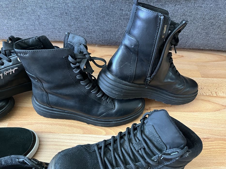 Взуття обувь Ecco Lacoste Geox р.36 22.5 -23 см