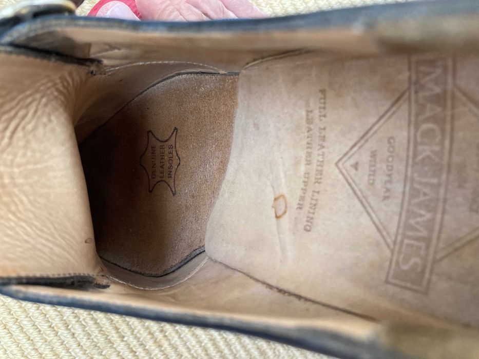 Sapatos homem fivela Mack James 41 como novos