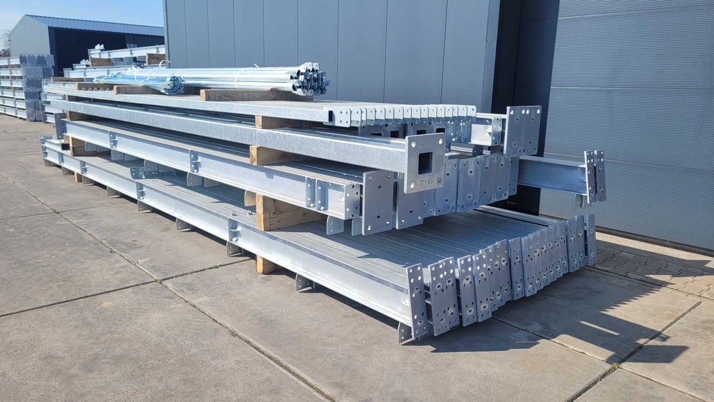 18x45 Konstrukcja stalowa hali wiaty magazynu obory budynek