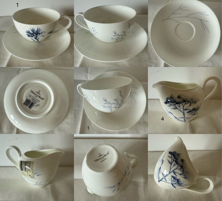 Вінтаж: посуд колекція Blue Meadow Mood,  Blue Meadow Villeroy&Boch