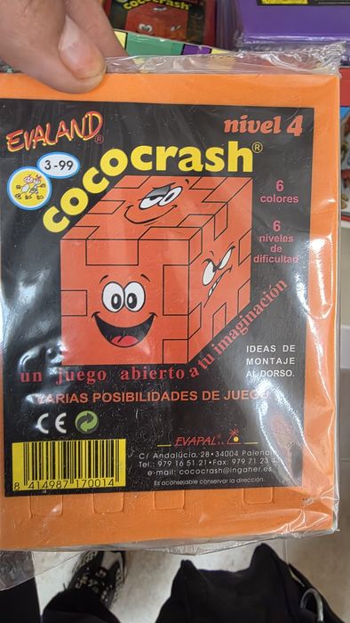 Jogo cococrash anos 80/90