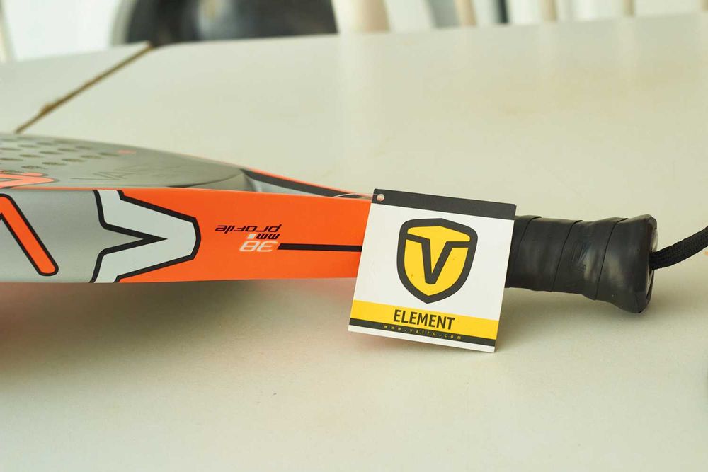 Raquete de padel - Vairo 5.1, Epoxi de Fibra de Vidro, carbono