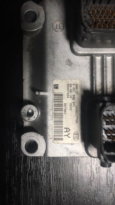 Блок управления ЭБУ Opel Corsa Meriva Astra Zafira Vectra 1.0 1.2 1.4