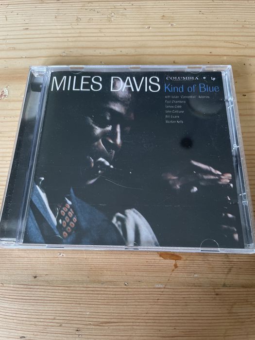 Miles Davis Kind of Blue album CD jewel case