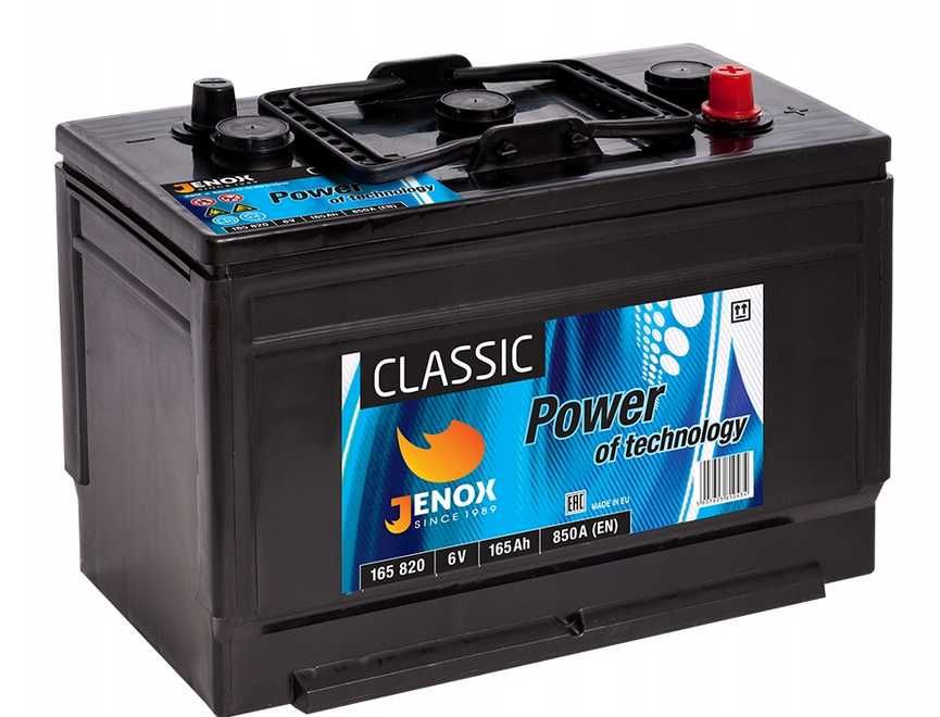 Akumulator Jenox classic 12V 165ah 850a P+ Radom - Dowóz kraj