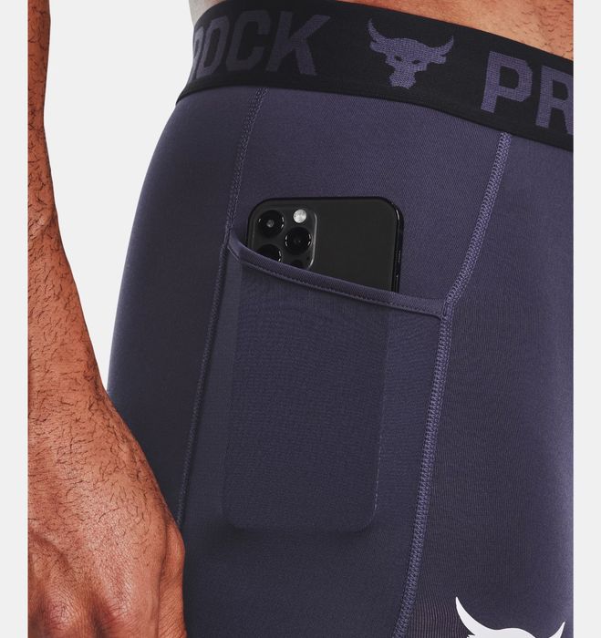 Чоловічі легінси Project Rock TurfGear ArmourPrint M на S