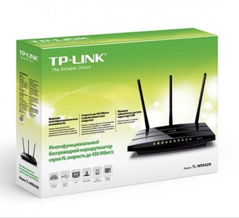 TP-Link TL-WR942N Багатофункціональний Wi-Fi роутер