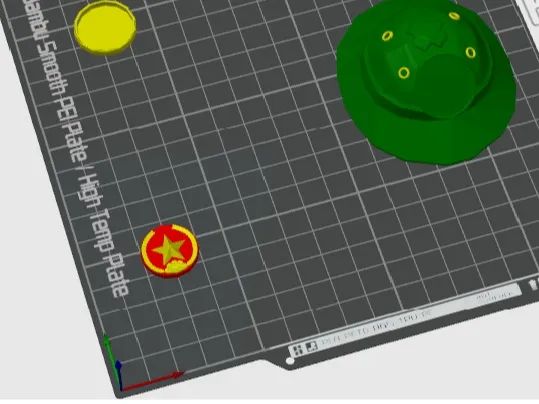 Vietnamese Military Hat (Mũ Cối) Miniature
