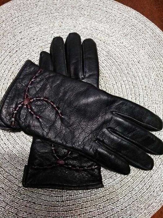 Перчатки кожанные, р.7 и 1/4, из Германии. Новые.