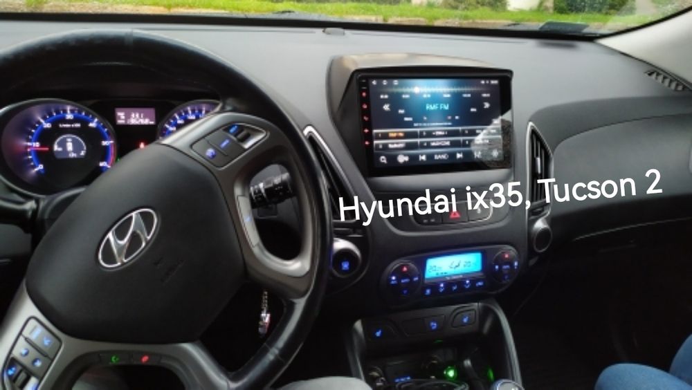 Магнітола Hyundai ix35, Tucson 2 2009-2014, Android, під камеру