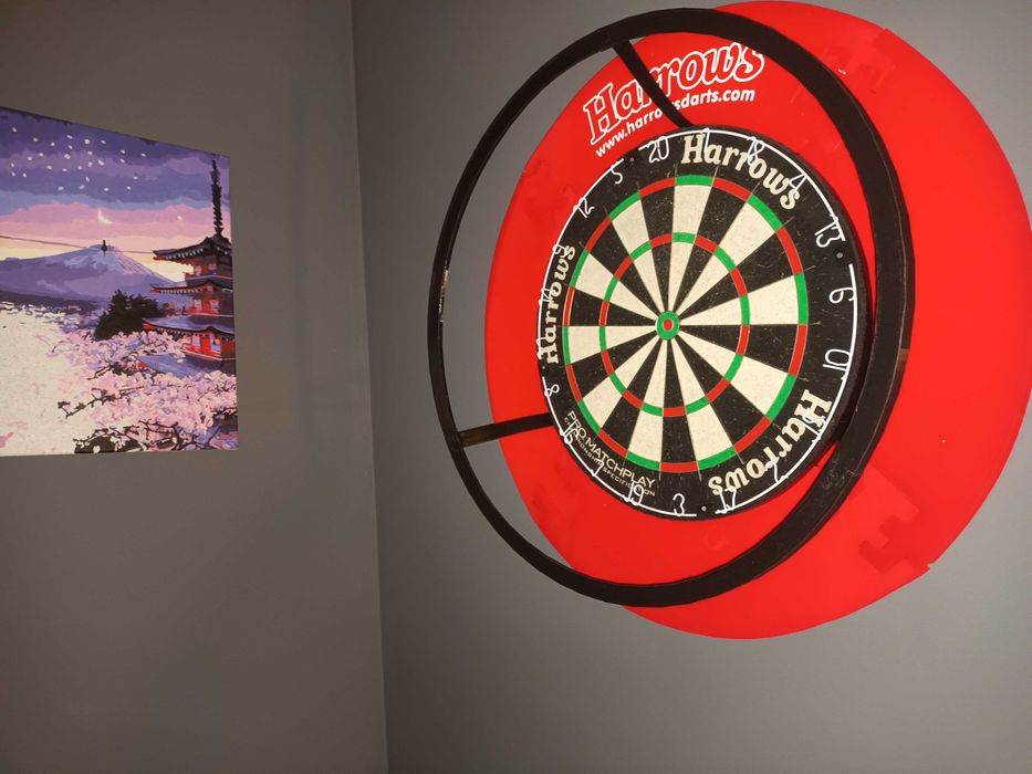 Dart obrecz led światło