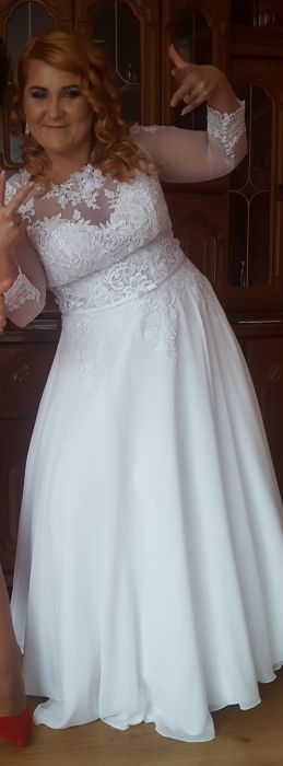 Suknia ślubna zapraszam