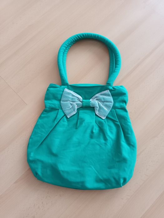 Torebka materiałowa z kokarda