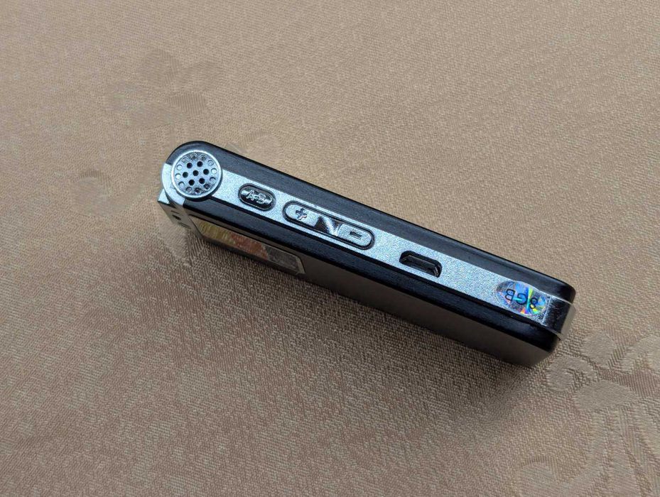 Голосовий рекордер Диктофон + MP3-плеєр 8 ГБ Чорний